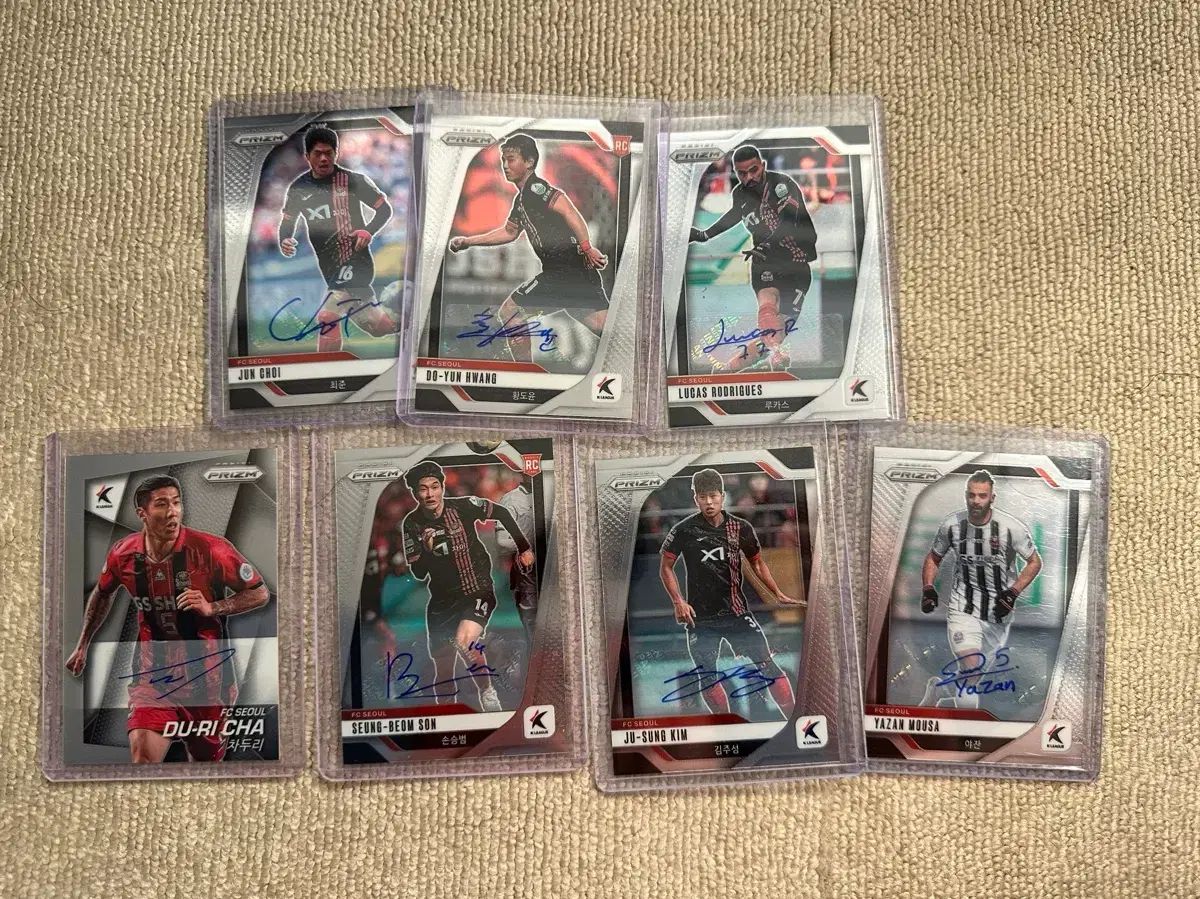 FCソウル ベースオートカード サイン入り まとめ ラット 2025 Kリーグ パニーニ