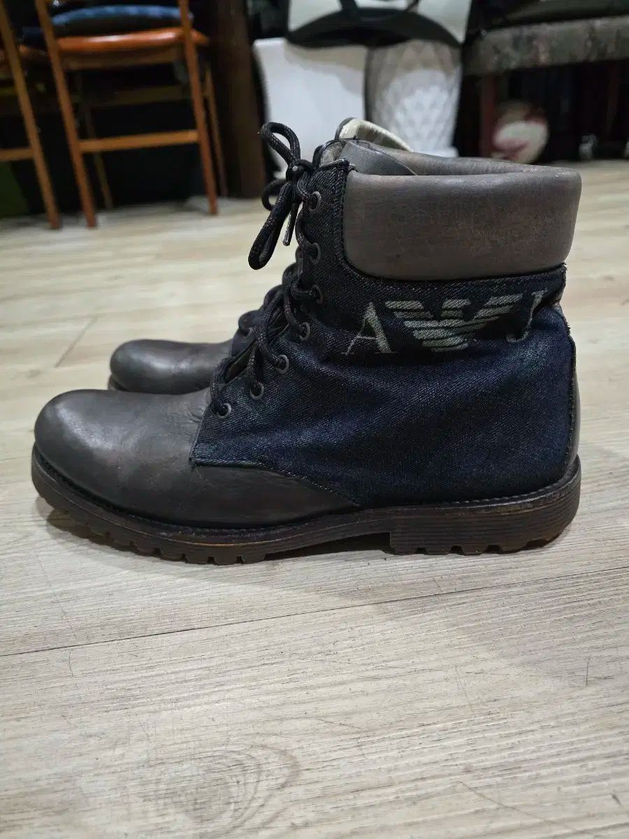 アルマーニ ジーン デニム ウォーカーブーツ 43 275mm