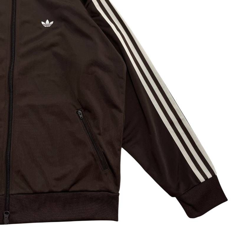 新品　adidas　ジェンダーニュートラル　ダークブラウン　ワンダーホワイト 2386 adidas originals アディダスオリジナルス トラックジャケット