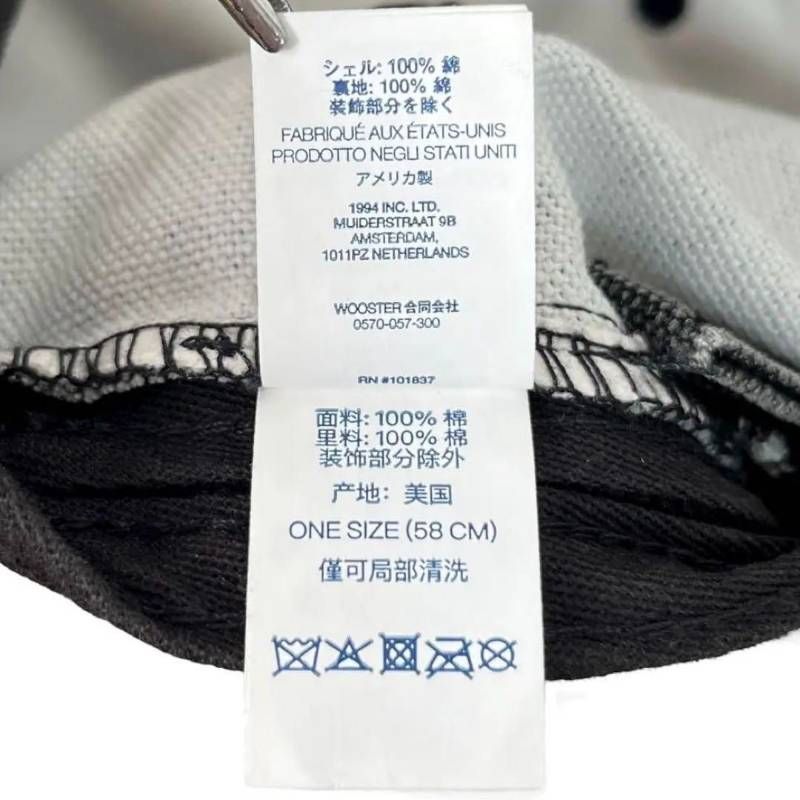 情熱的な 3120_1 Supreme シュプリーム 24FW 24AW Pigment Print S Logo 6-Panel ピグメントプリント Sロゴ 6パネル Black ブラック 創造