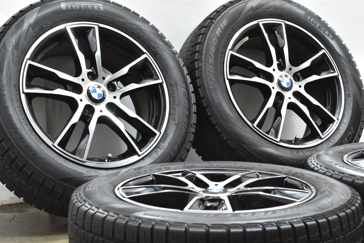 ホイールのみ可 ケレナーズ Jr 16 in 6 5 J 47 PCD 112 ピレリ アイスアシンメトリコ 205 60 R BMW 2シリーズ F 45 46 ゴルフトゥーラン