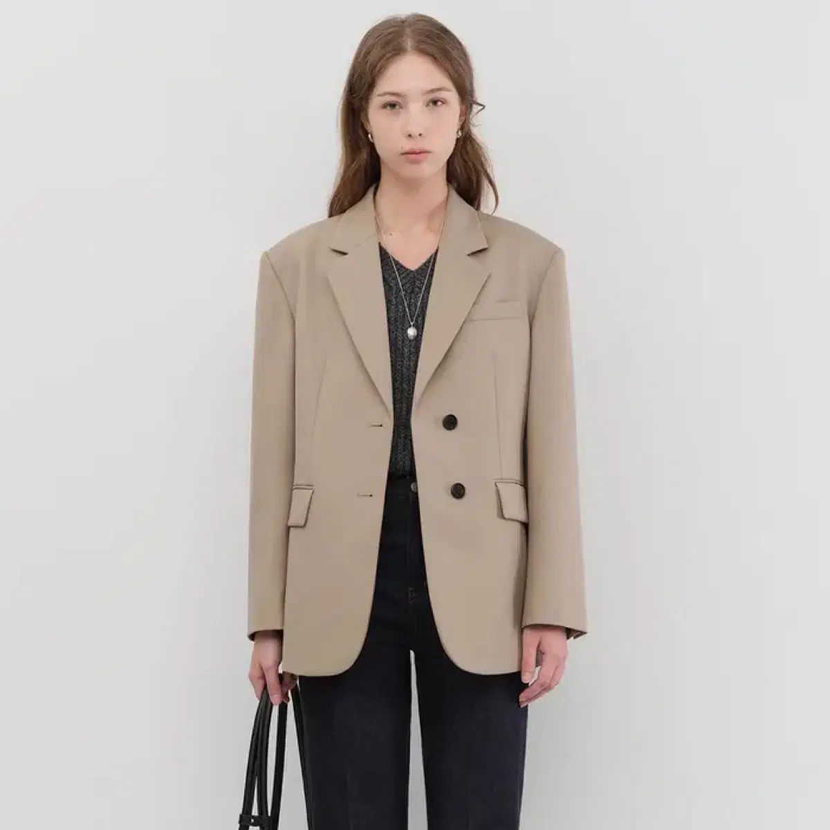 ESSENTIALS エッセンシャルズ ダブルボタン ブレーザー M