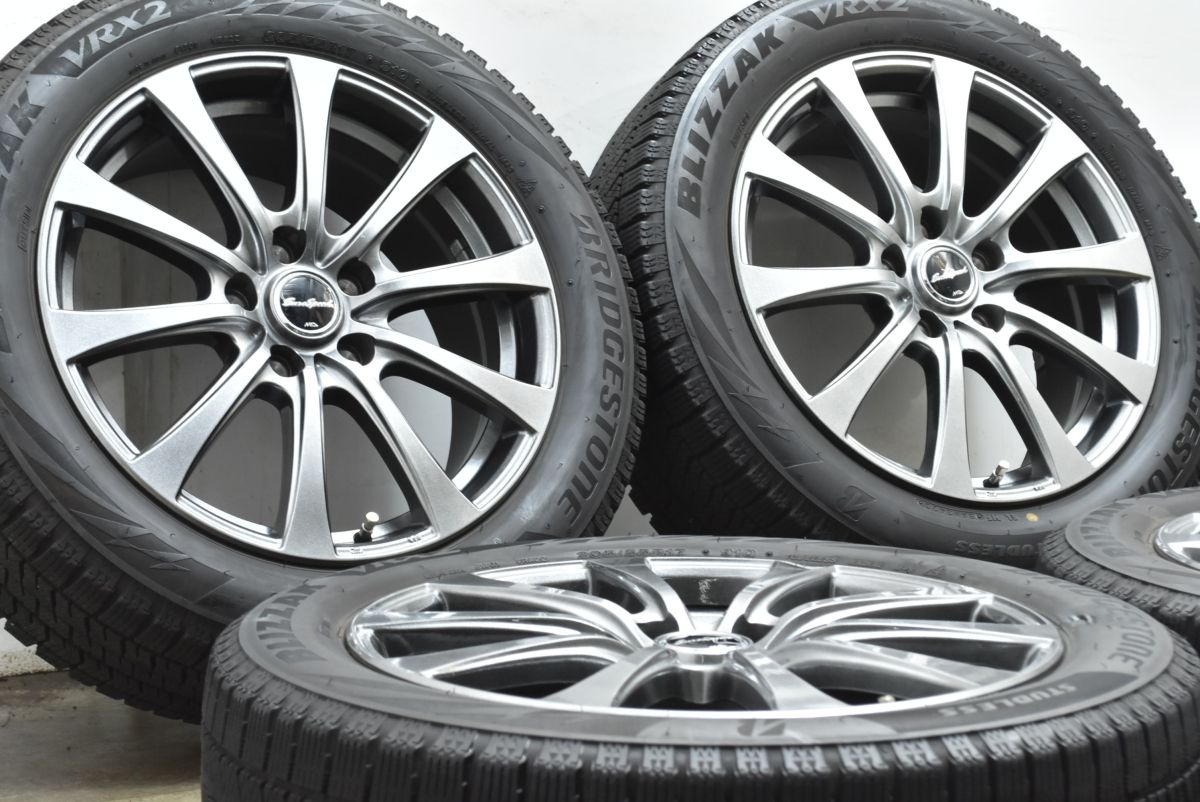 ユーロスピード 17 in 7 J 48 PCD 114 3 ブリヂストン ブリザック VRX 2 205 55 R ステップワゴン キックス ノア ヴォクシー 可
