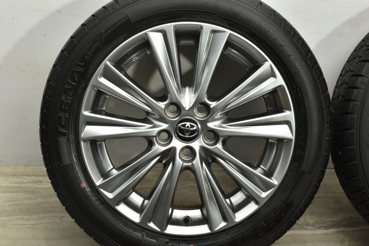 バリ溝】トヨタ 30 アルファード ヴェルファイア 純正 18in 7.5J +45