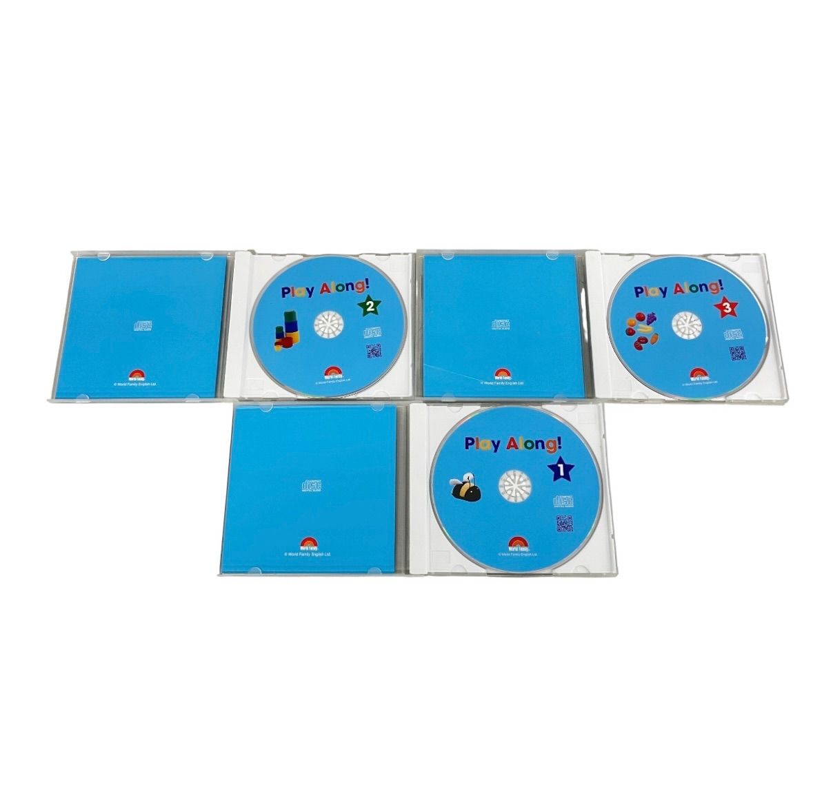 新子役-字幕あり play along プレイアロング 2018年 DWE ディズニー英語システム DVD CD ガイド ワールドファミリー