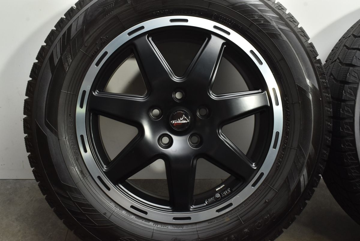  バリ溝 TIRADO CROSS 16 in 6 5 J 40 PCD 110 ヨコハマ アイスガード iG 60 215 65 R ジープ レネゲード コンパス スタッドレス 16インチ タイヤ ホイールセット