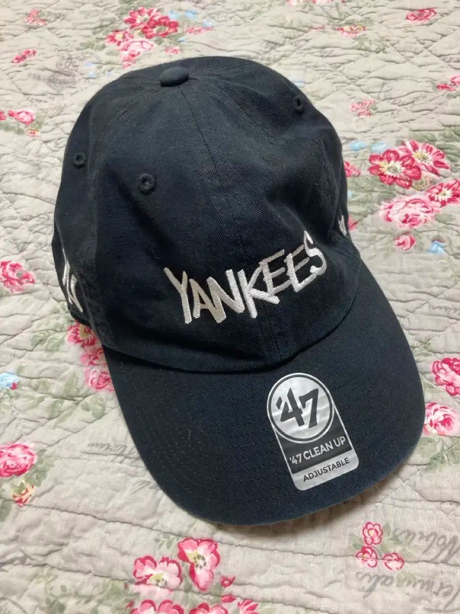 47ブランド エリック ヘイズ NEW YORK Yankees ベースボールキャップ ブラック