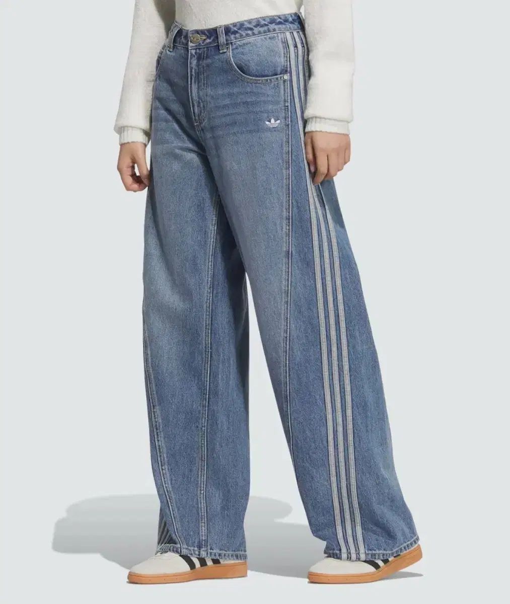 アディダス ルーズ デニム パンツ 25