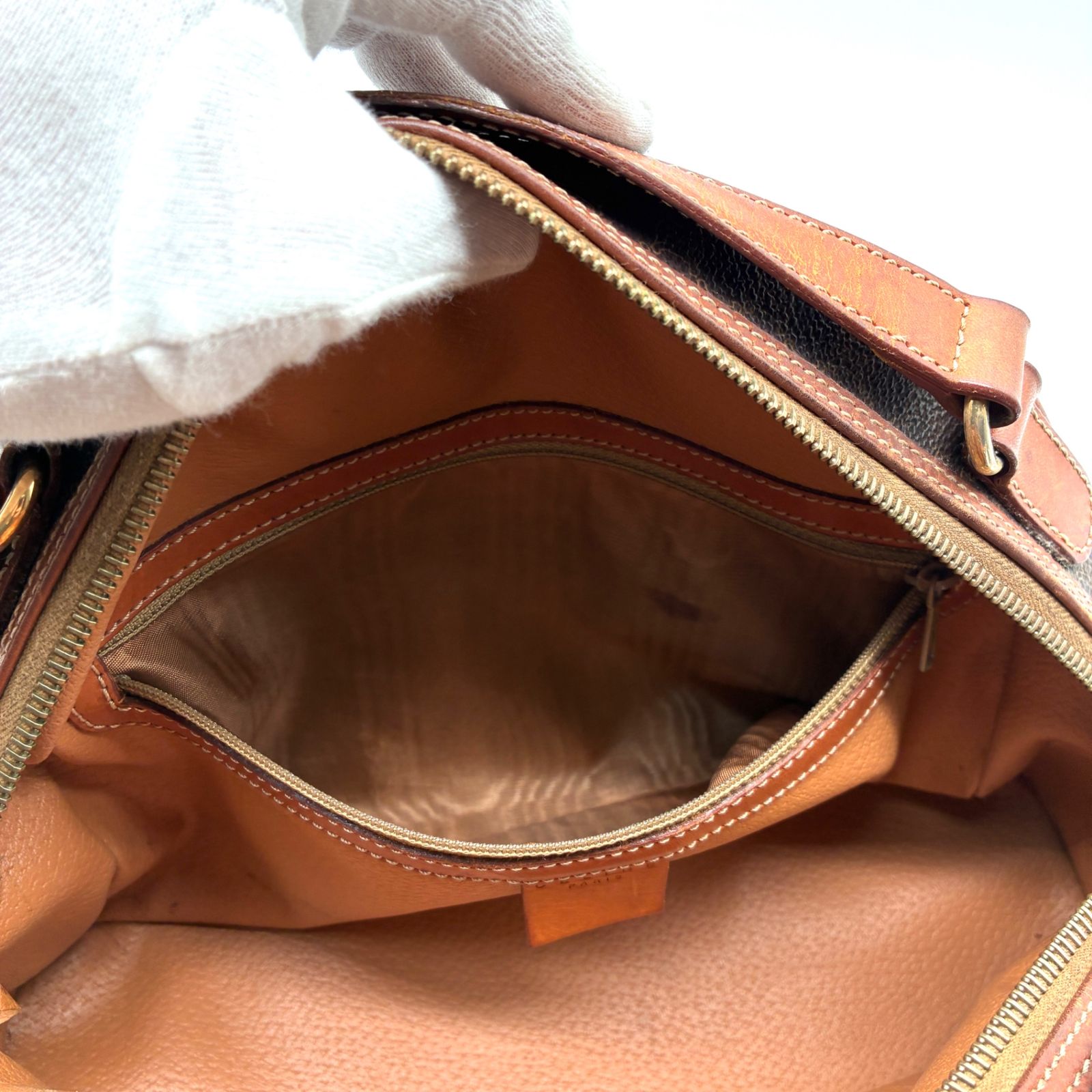 正規品 CELINE セリーヌ ハンドバッグ マカダム ドーム型 トリオンフ