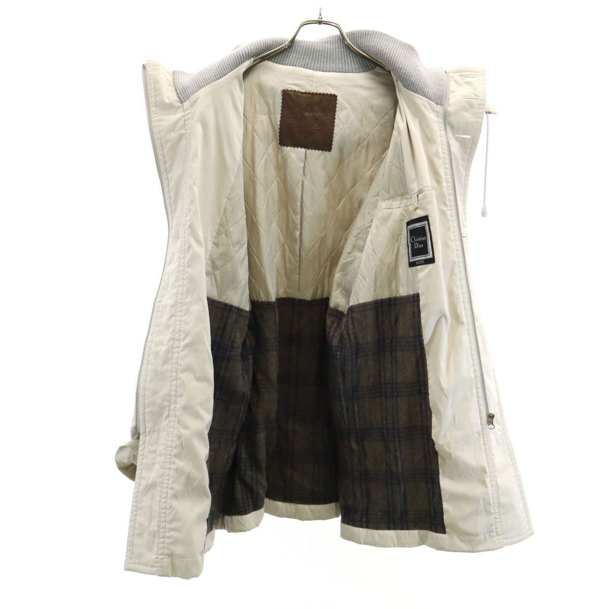 古着 Christian Dior SPORTS クリスチャンディオール スポーツ 90s オールド コート L ベージュ系 メンズ Christian Dior SPORTS クリスチャンディオール スポーツ 90s オールド