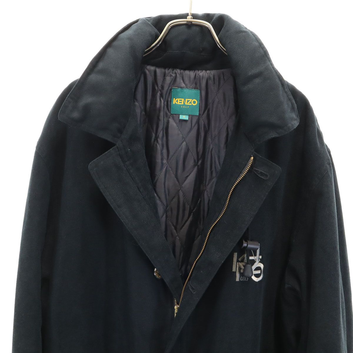 KENZO GOLF ケンゾーゴルフ 90s オールド ジャケット 4 ブラック