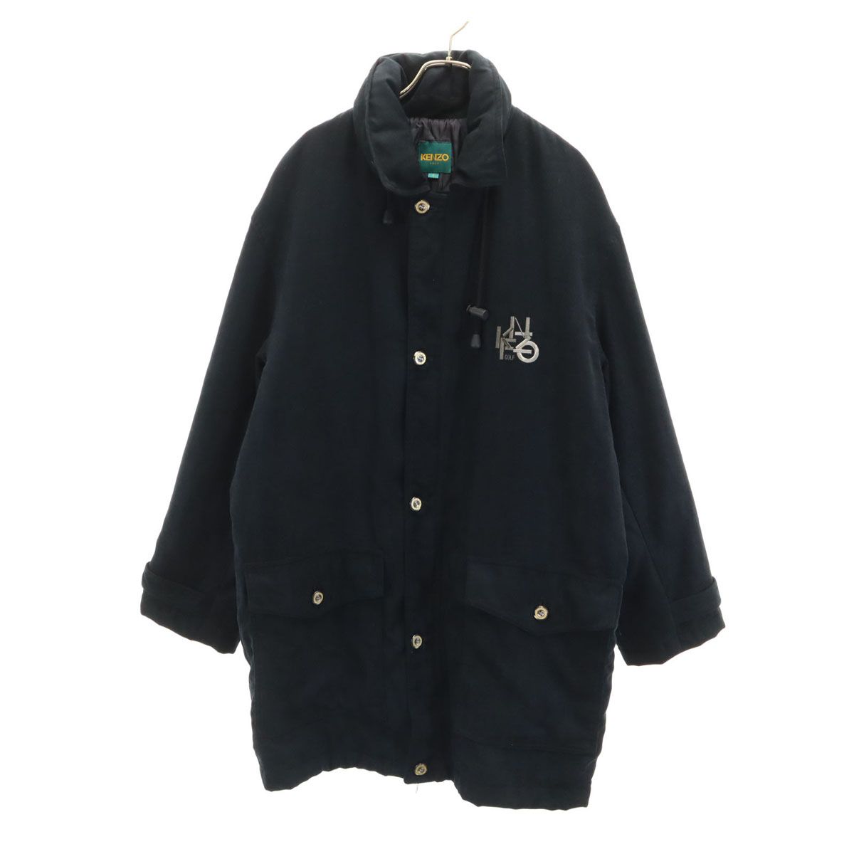 KENZO GOLF ケンゾーゴルフ 90s オールド ジャケット 4 ブラック メンズ KENZO GOLF ケンゾーゴルフ 90s オールド ジャケット 4 ブラック