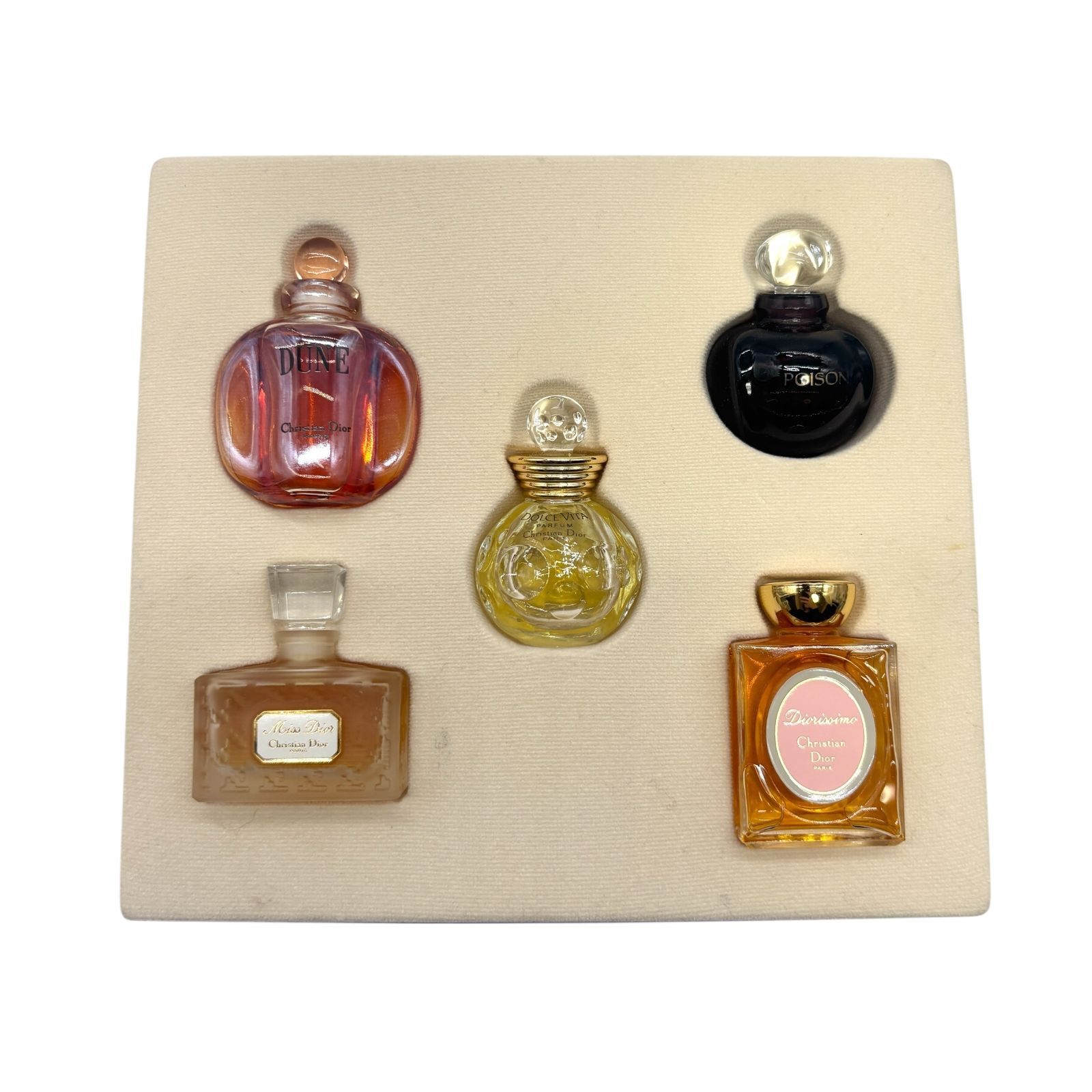 クリスチャン ディオール Christian Dior 香水 ミニ香水 5点セット