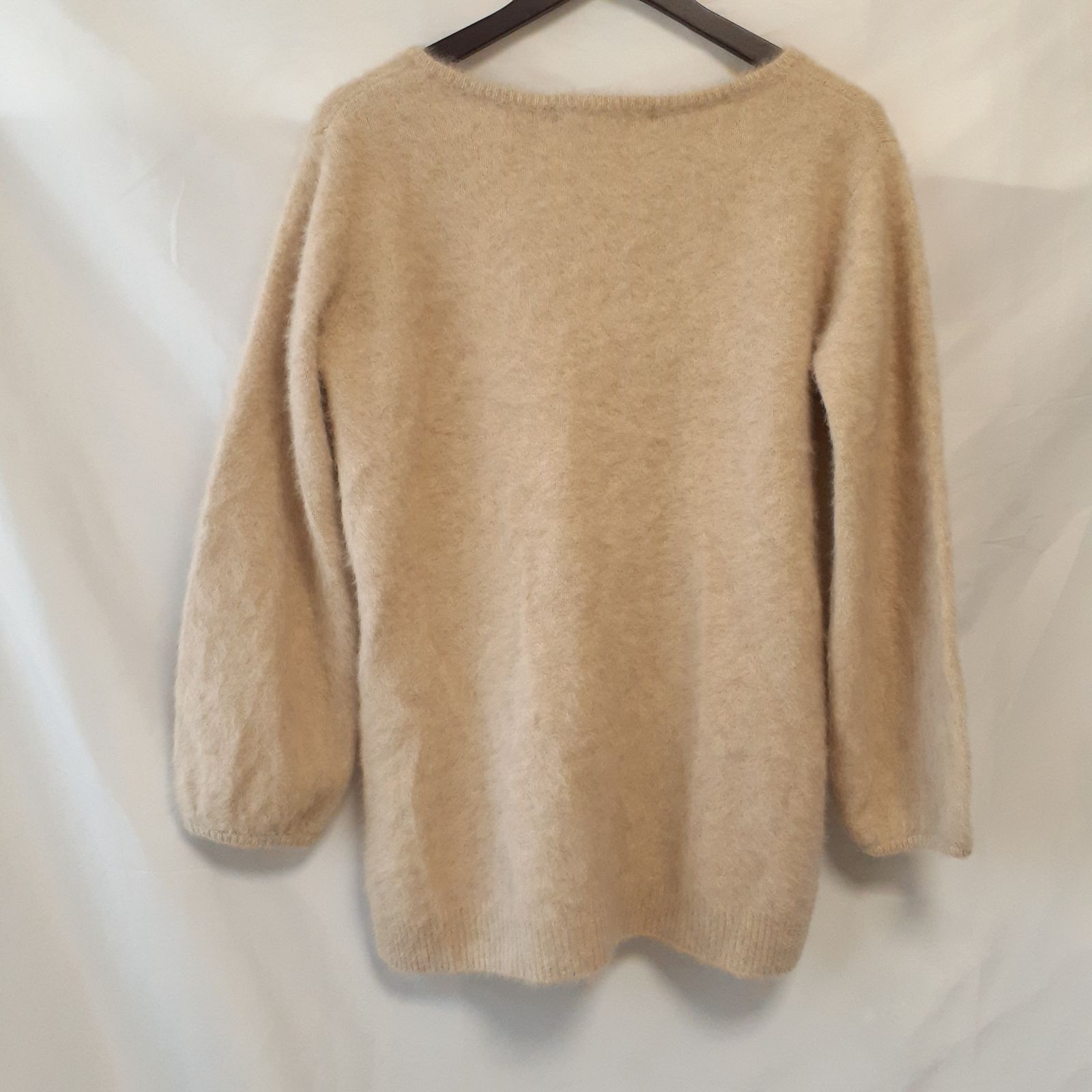 SHENERY シーナリー ファーカシミヤ キーネックニット プルオーバー