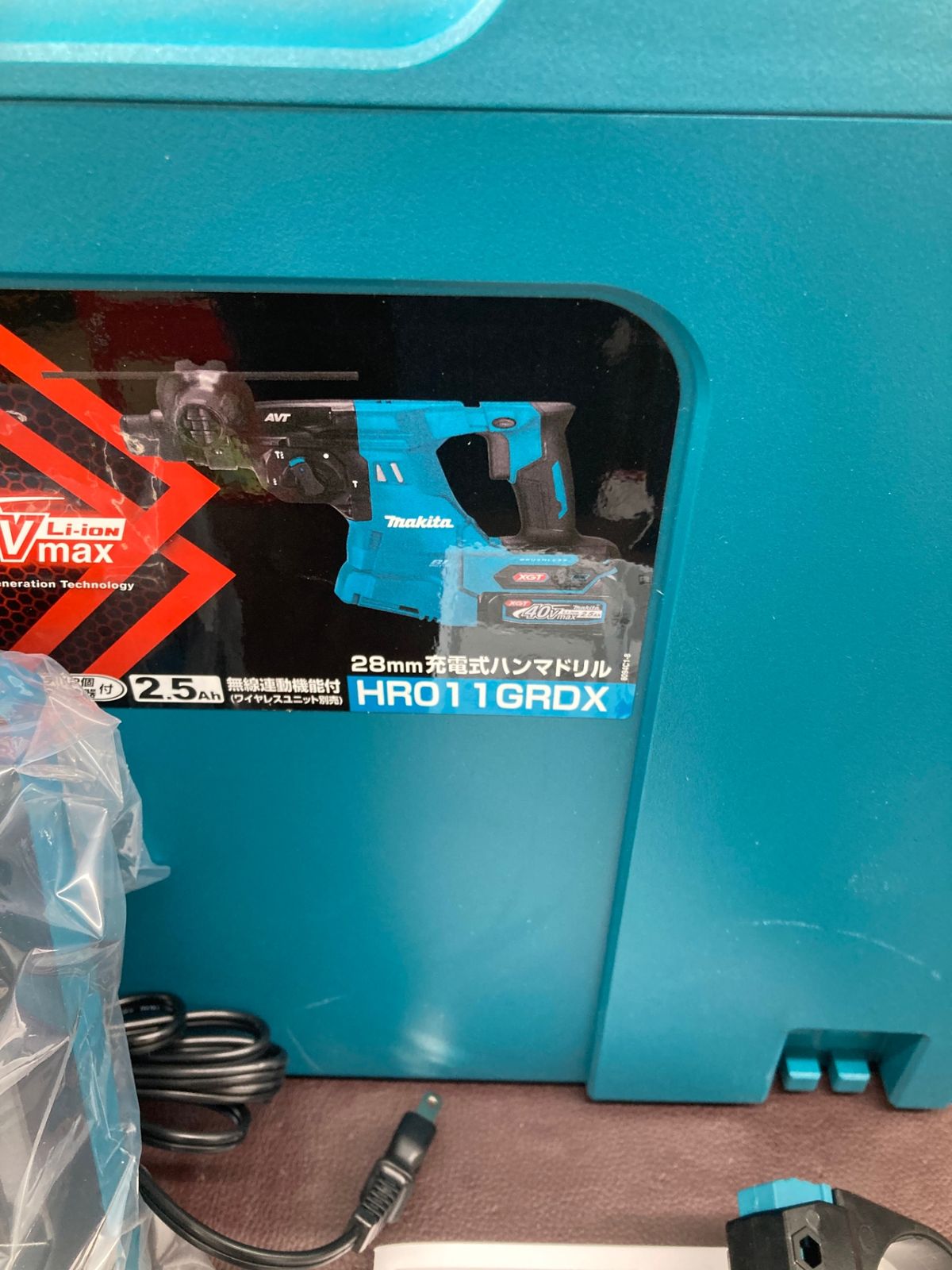 店頭 マキタ makita コードレスハンマドリル HR011GRDX 40V 最新モデル 東大和店