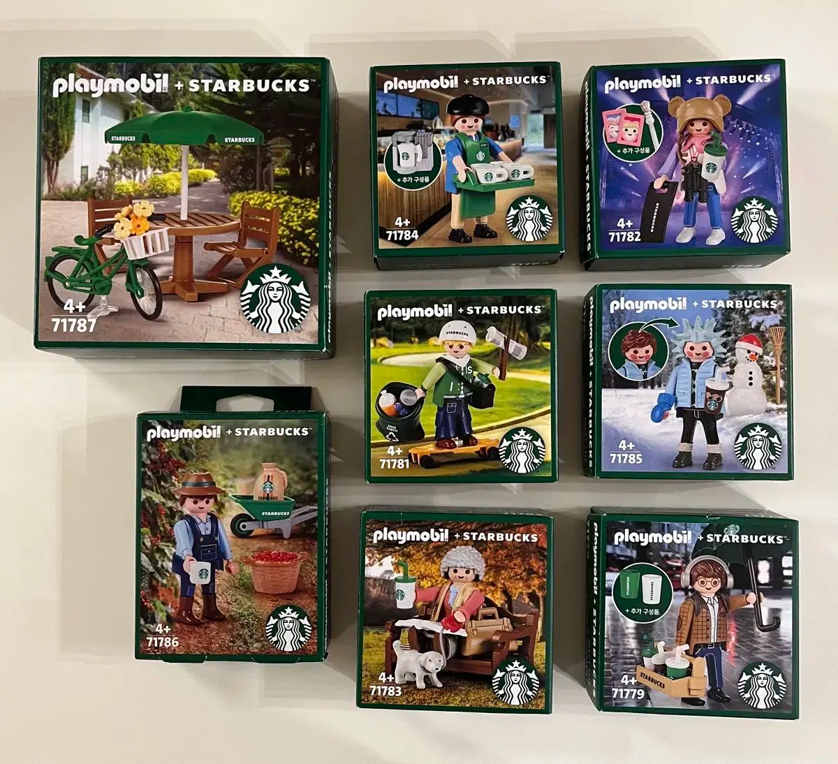スターバックス プレイモービル 8種セット (2024年発売) スタバの