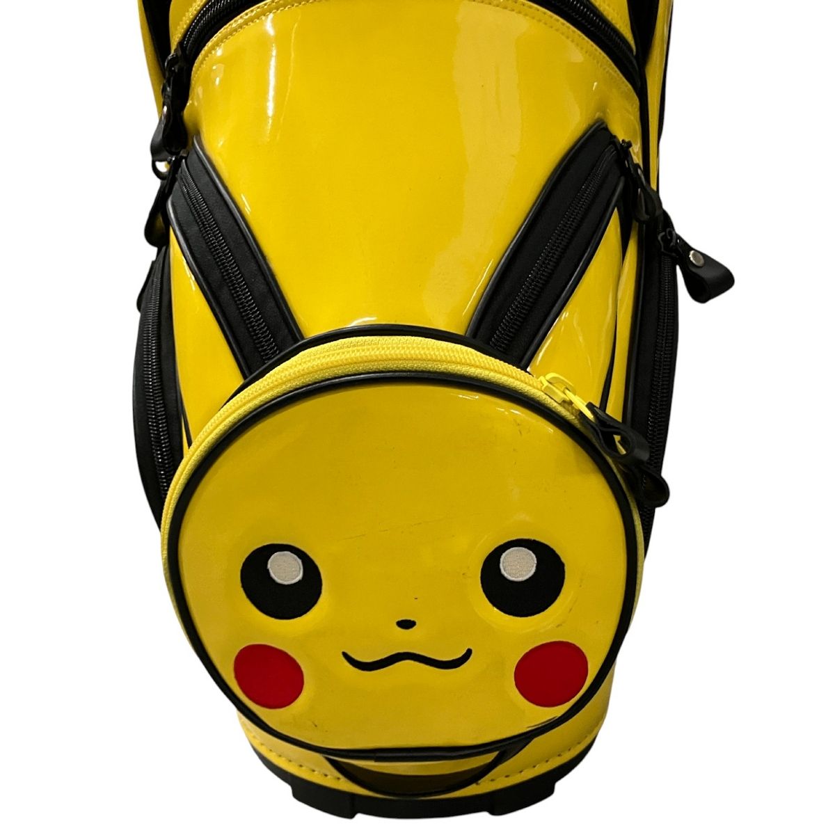  Pokemon Center ピカチュウ キャディバッグ 6分割 ポケットモンスター エナメル ゴルフ B10584196 ゴルフボール ゴルフバッグ キャディバッグ ゴルフ