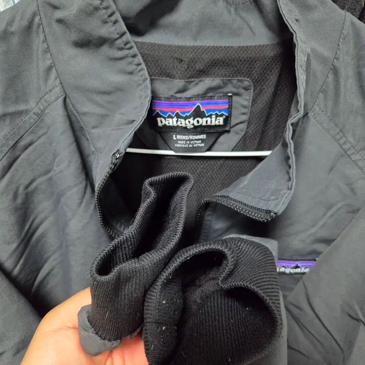 パタゴニア ブラック バギーズ ジャケット 105 L