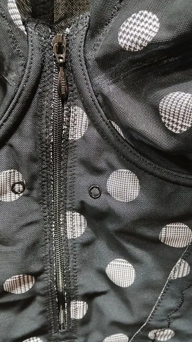 エティーム ブラック ドット ボディスーツ 100B