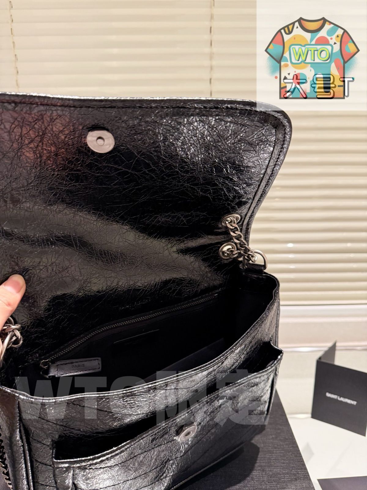 今日 YSL Niki ニキ バッグ 28cm