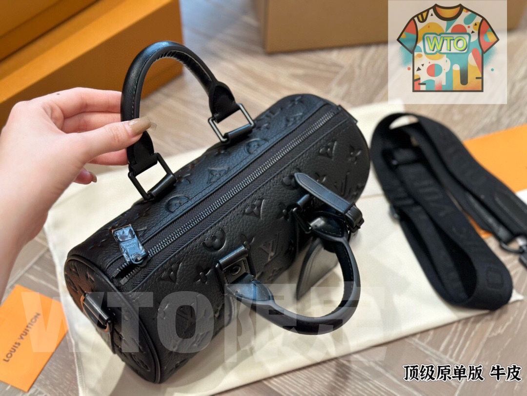 今日 LV×Nigo Keepall xs 21 ルイ ヴィトン × ニゴ キーポール xs 21 ピローバッグ 25×14cm -WTO輸入