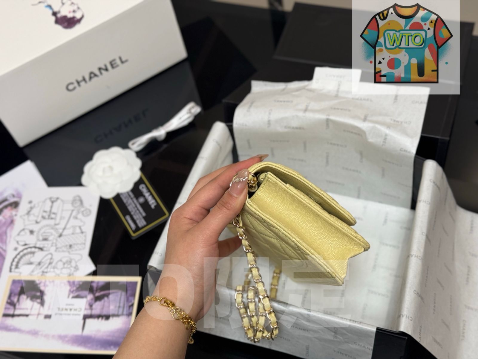  今日 Chanel シャネル クラシック ウォレット オン チェーン バッグ ショルダーバッグ ショルダーバッグ