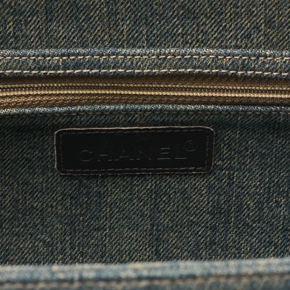 黒×ブルー シルバー金具