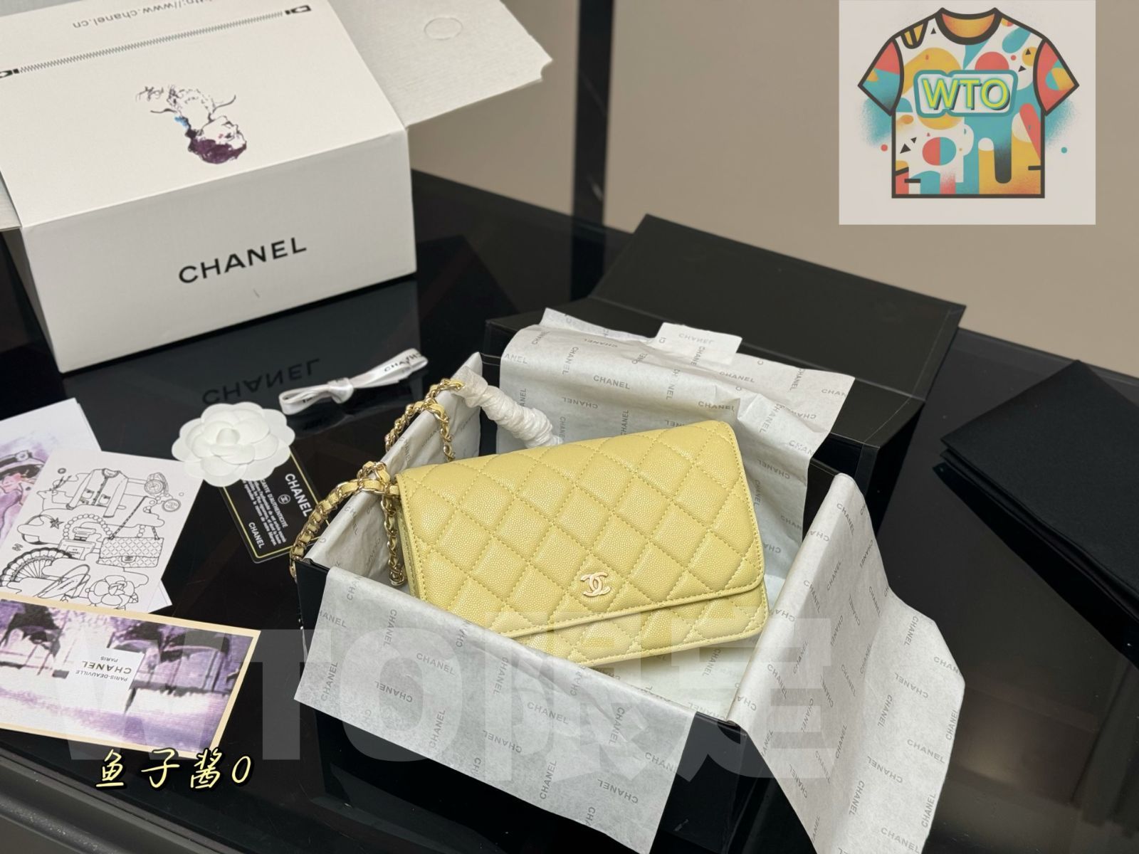 今日 Chanel シャネル クラシック ウォレット オン チェーン バッグ 19×12cm