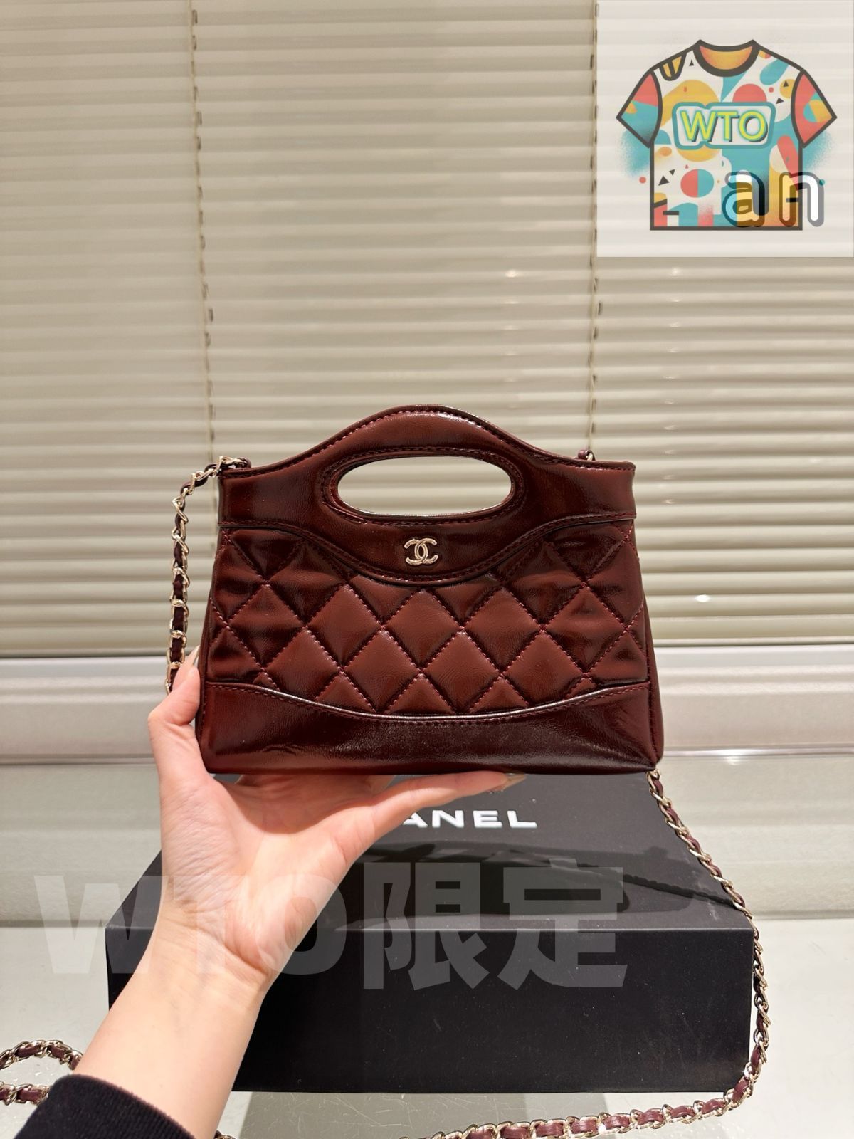 今日 Chanel 23a mini 31bag サイズ 22×14.5cm