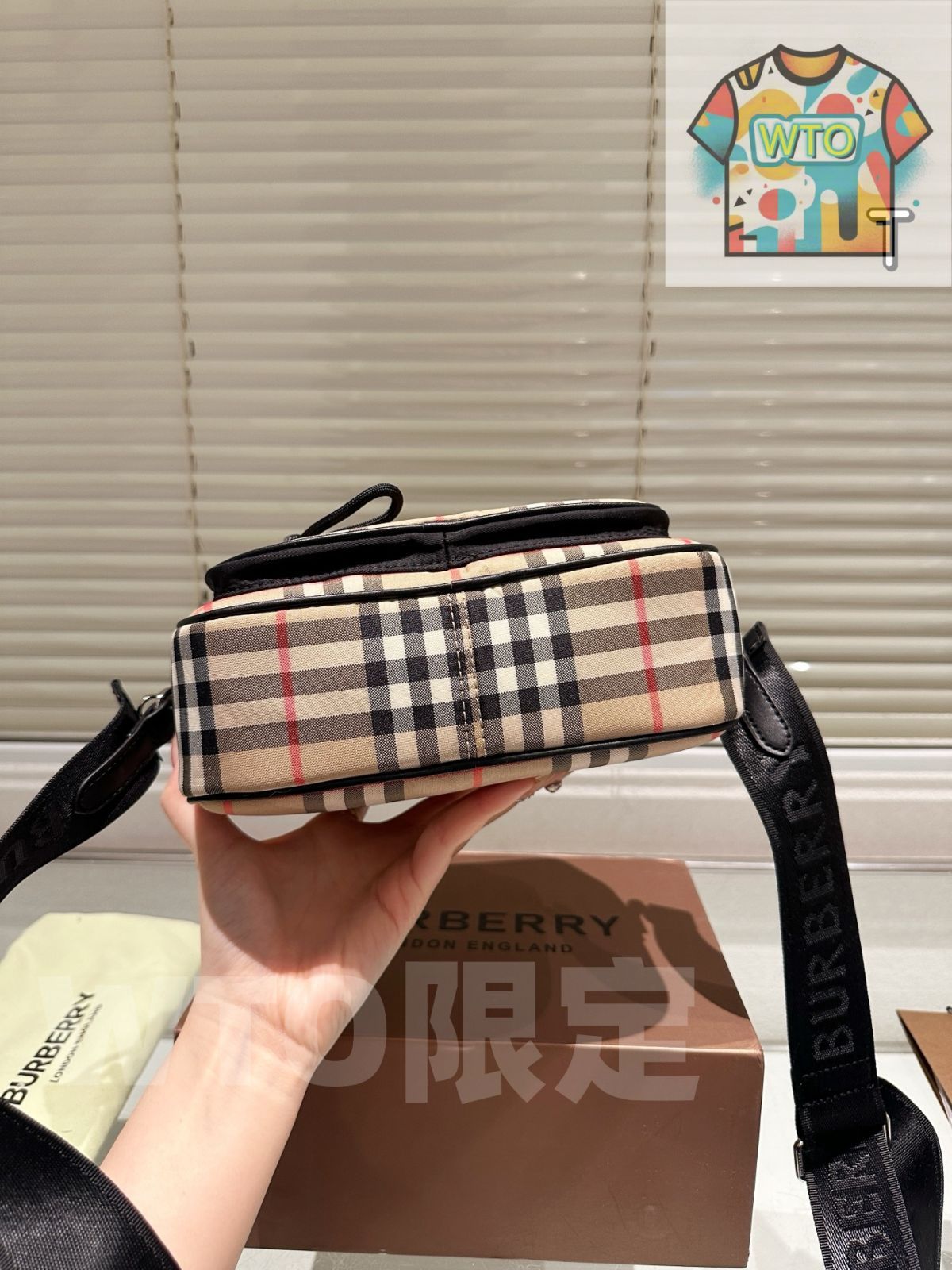  今日 Burberry カメラバッグ アウトム エディション ショルダーバッグ ショルダーバッグ