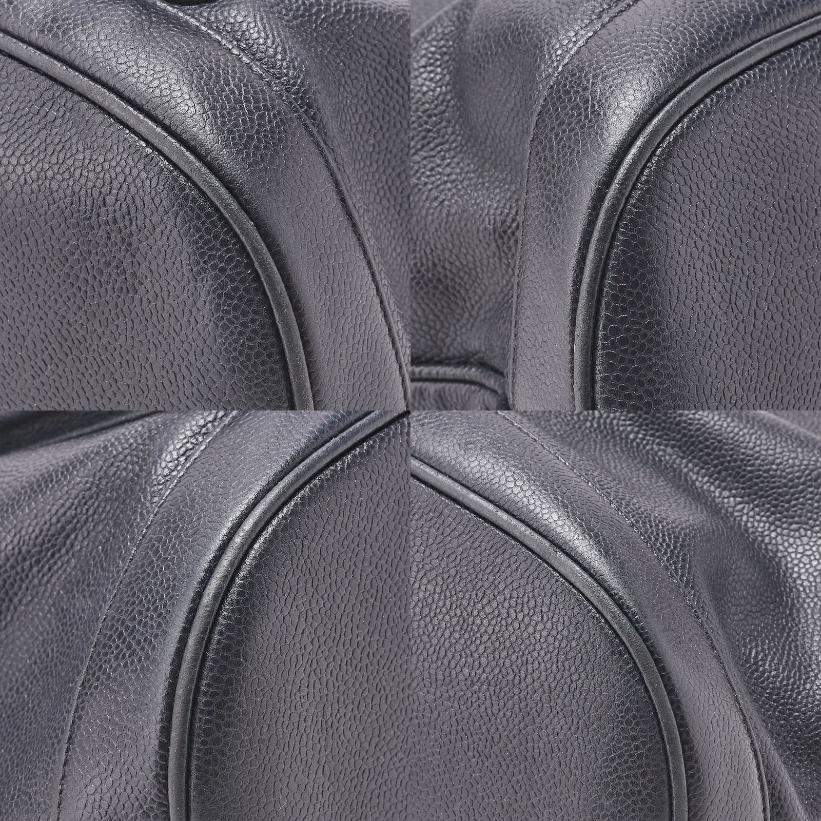  CHANEL シャネル チェーンショルダーバッグ アウトサイドフラップ 巾着型 キャビアスキン ネイビー ゴールド金具 レディースバッグ ブランド リュック バックパック バッグ