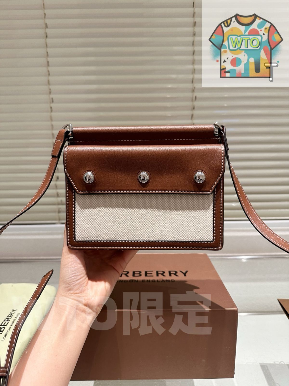 今日 Burberry 斜 バッグ アウトム エディション