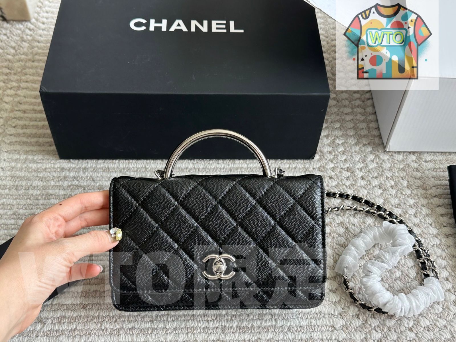 今日 Chanel Fortune Bag 2025SS シャネル フォーチュンバッグ 2025SS 20×13cm -WTO輸入