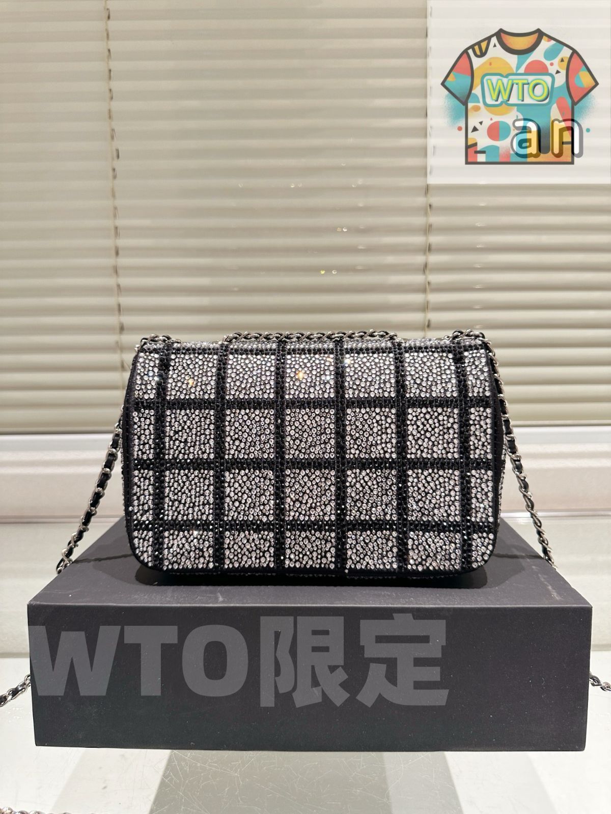 今日 Chanel 四角い丸いバッグ 方胖子