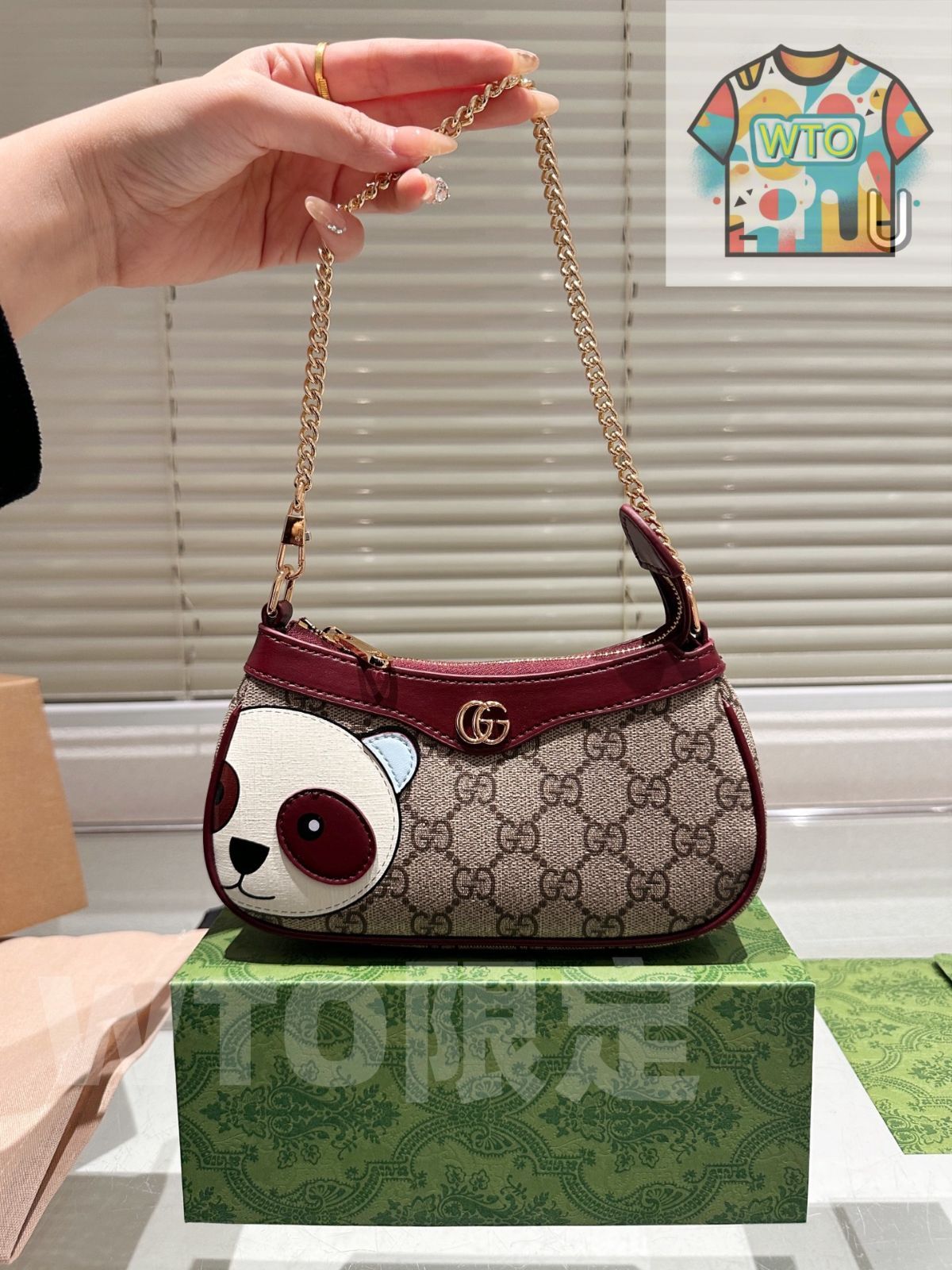 今日 Gucci Ophidia ミニマージャンバッグ 18×10cm