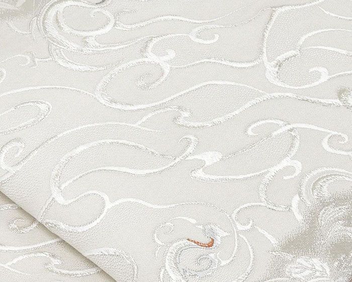 袋帯 新品 仕立て上がり 西陣 浅山織物謹製 明暉瑞鳥文 ローブデコルテ