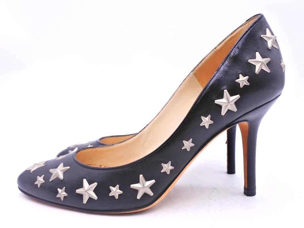 Jimmy Choo ジミーチュウ スタッズ ハイヒール パンプス size34/黒