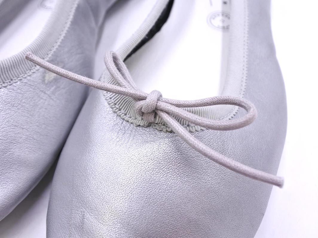 chausserショセ　トラベルシューズ　バレエシューズ　シルバー chausser ショセ パンプス 靴 レディーストラベルシューズ シルバー