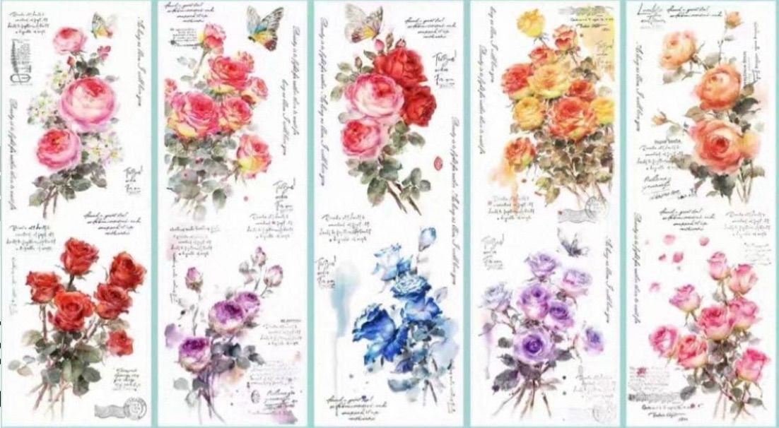 贝壳光 玫瑰庄园 ダイカット加工 7cm×5m 100cm/loop 海外マステ 贝壳光 玫瑰庄园 ダイカット加工 7cm×5m 100cm/loop 海外マステ - メルカリ