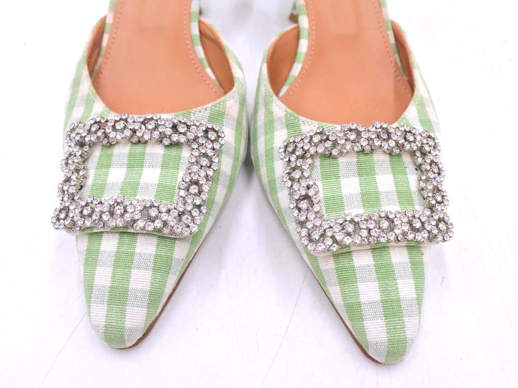 PIPPI チェック柄ミュール　37 新品未使用品　送料込み PIPPI チェック柄ミュール 37 新品未使用品 送料込み PIPPI チェック柄