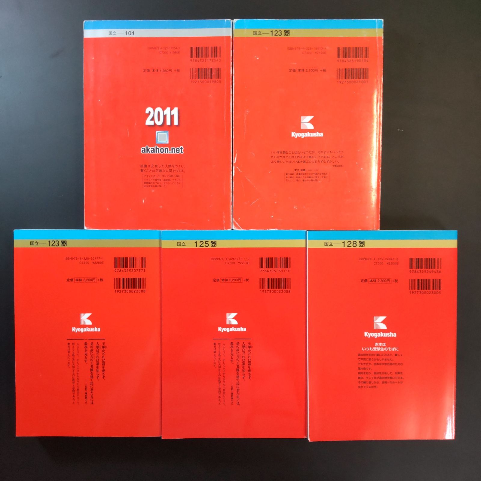 213 ５冊 島根大学 書込みなし 2011 2014 2017 2020 2025 教学社 赤本