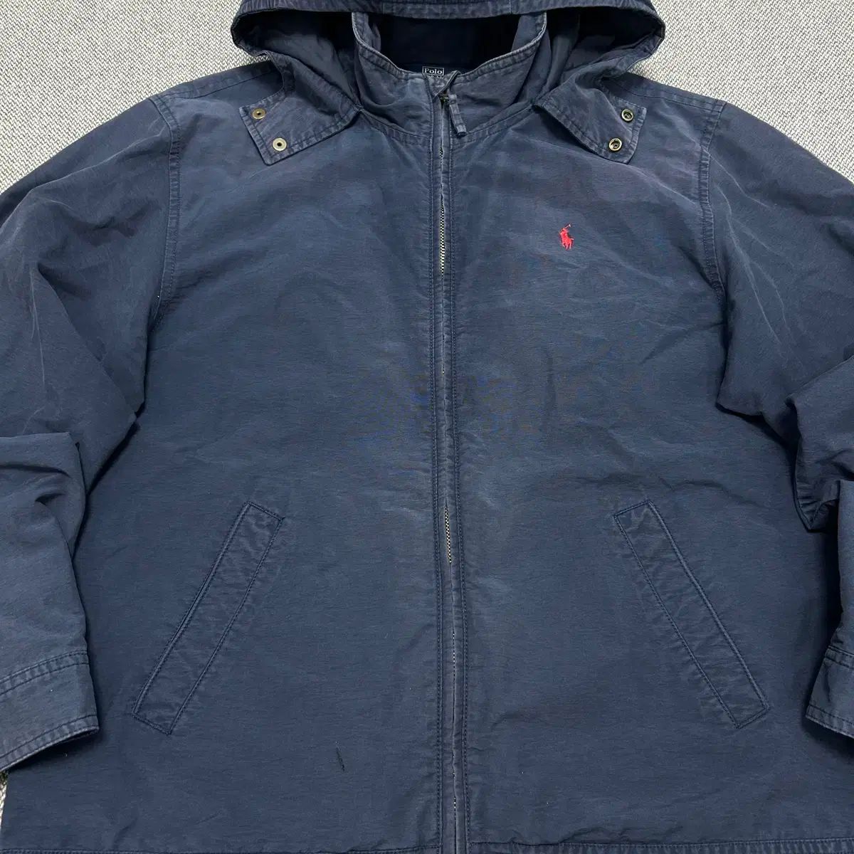 ウォッシュ フードジャケット