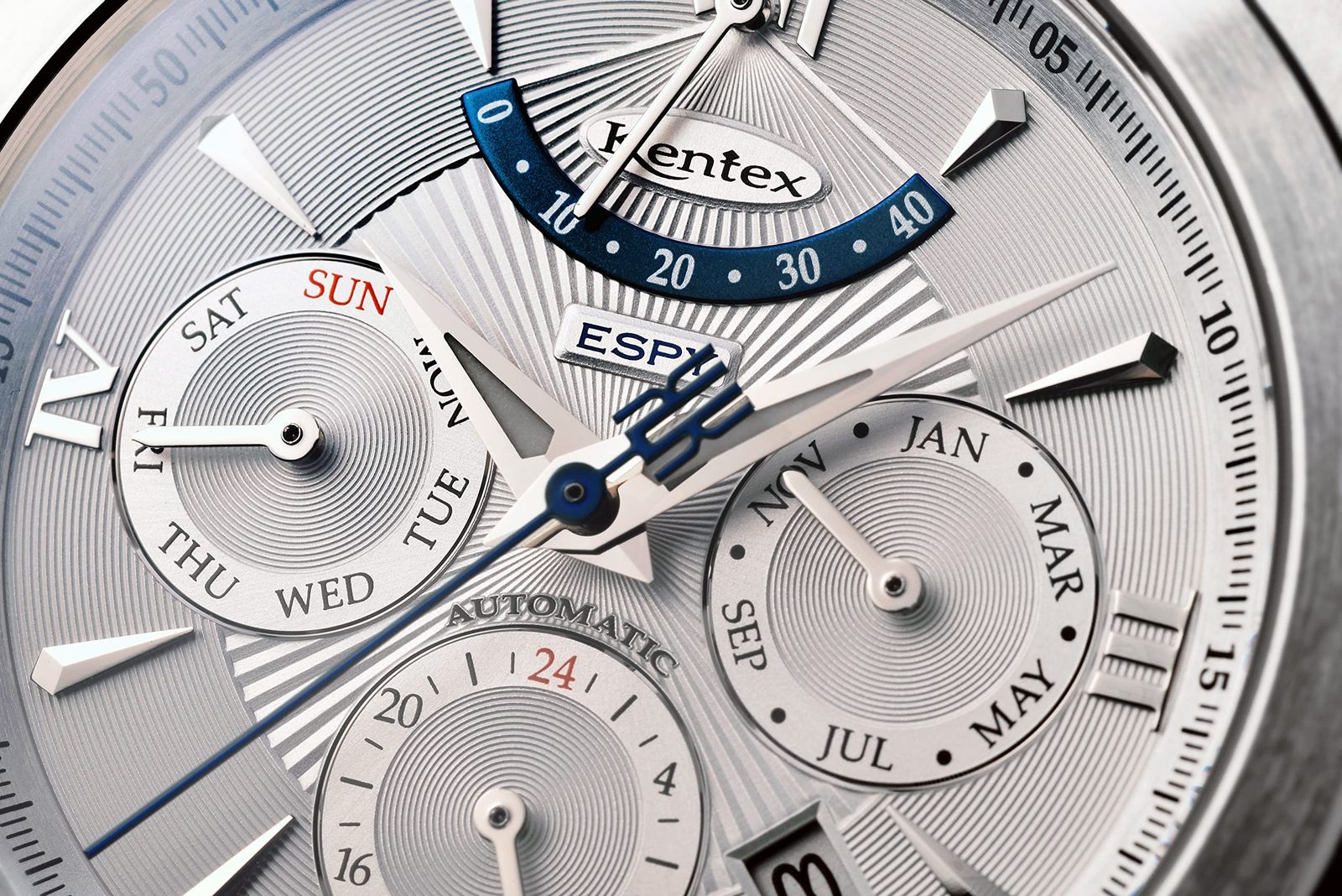  ケンテックス 腕時計 E 546 M 08 メンズ シルバー アンクレット アクセサリー