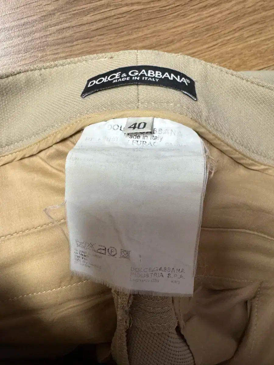  ドルチェ＆ガッバーナ レディース 乗馬スタイル ズボン 40 スラックス パンツ