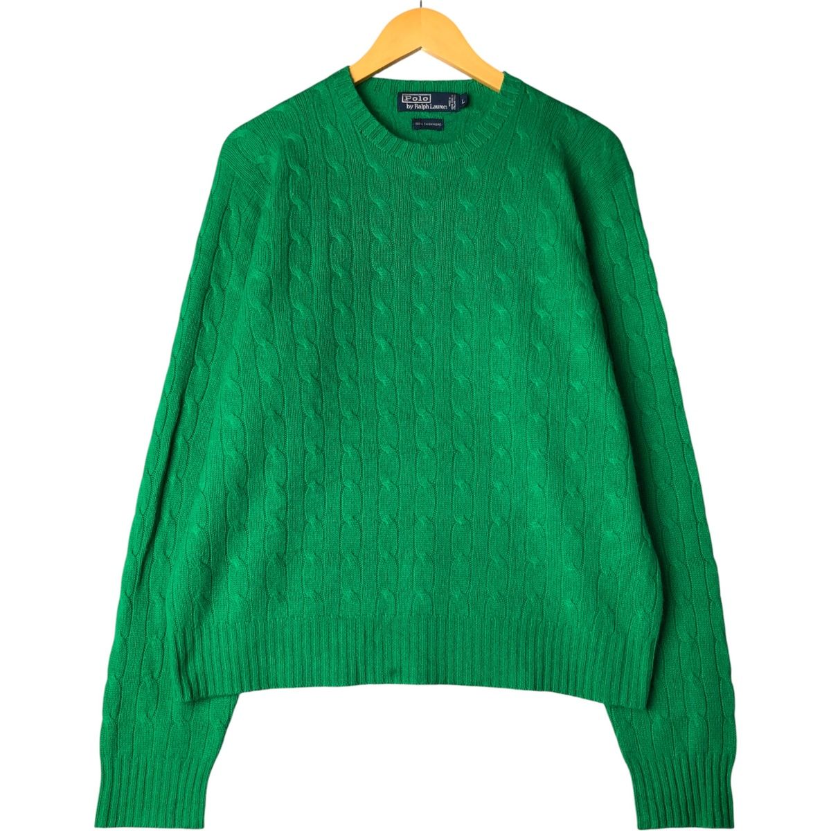 古着 ラルフローレン Ralph Lauren POLO by Ralph Lauren カシミアニットセーター メンズL相当 eaa600940