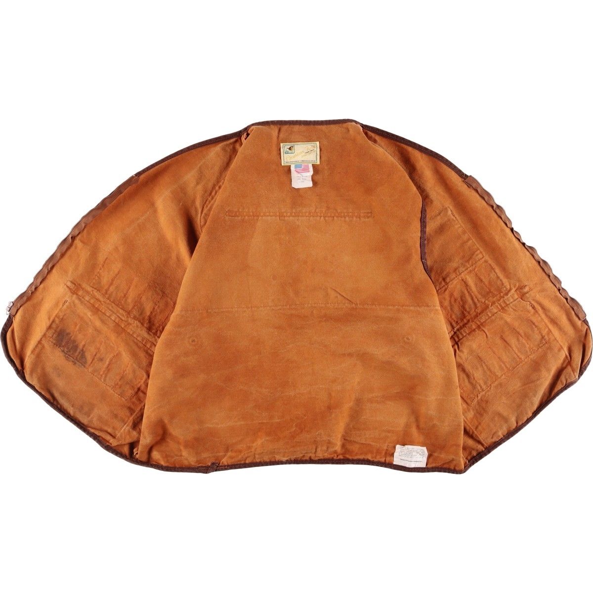 RRL ベスト　三つ星　アメリカ製 美品】RRL ダブルアールエル ウォバッシュ ベストXS ポロラルフローレン