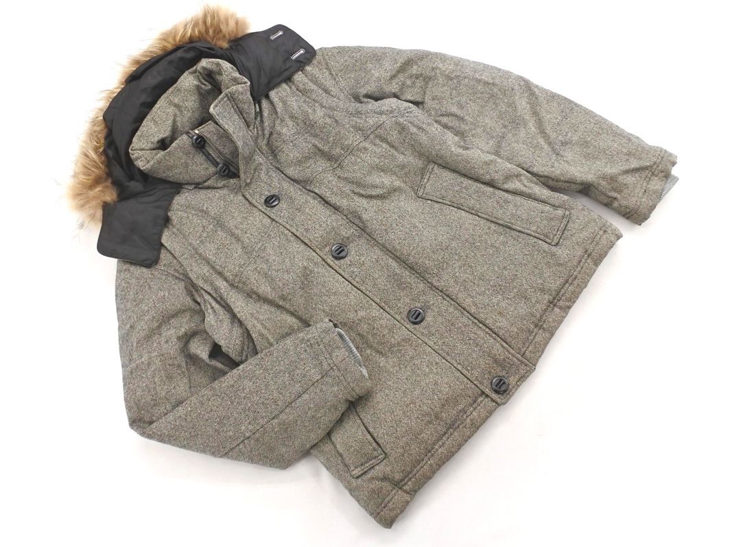 Paul Smith ポールスミス ウール100% マルチWAY ラクーンファー ダウン