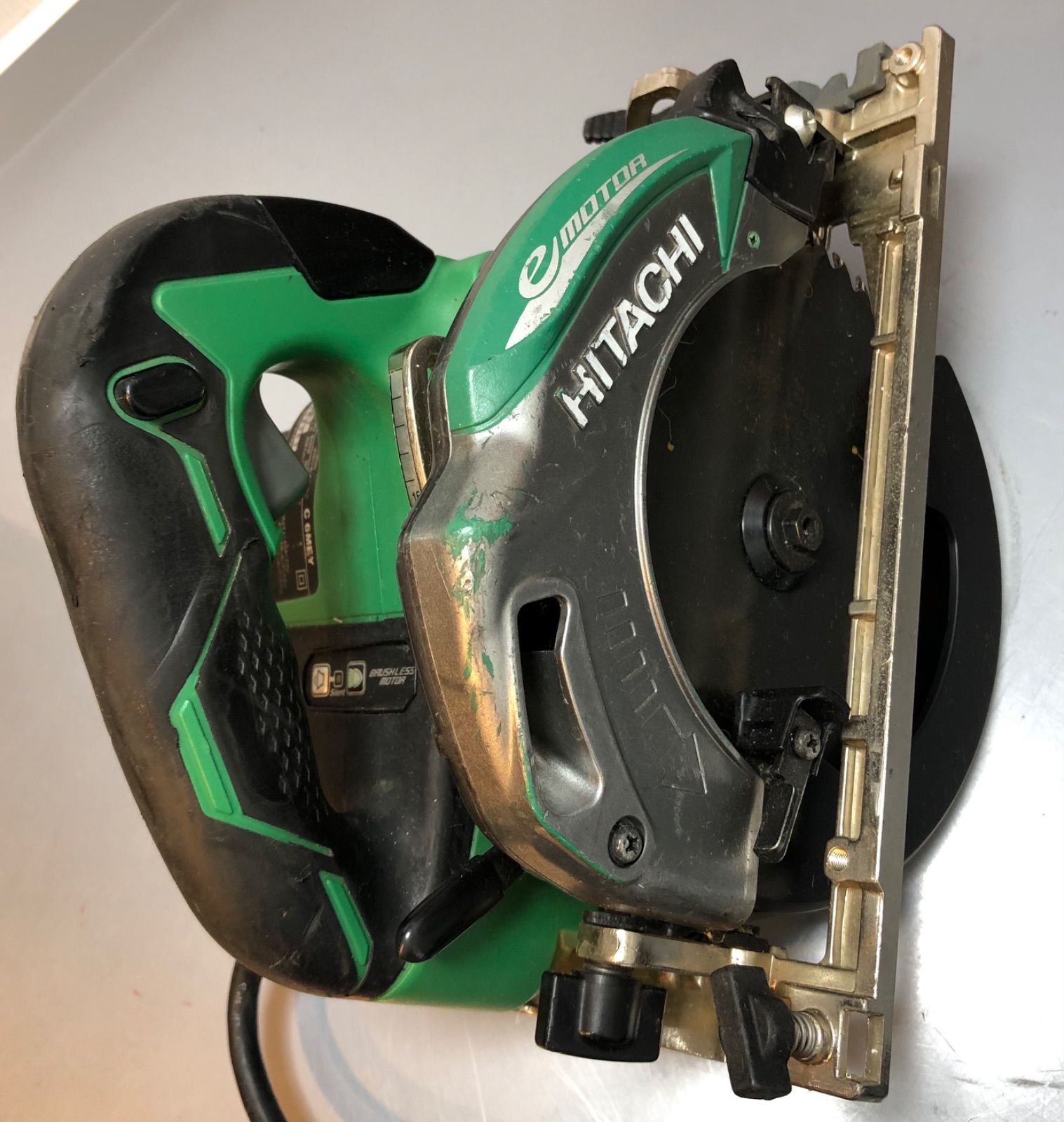 日立工機 165mm 深切り電子丸のこ C 6MEY 動作品