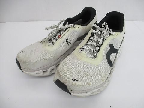 ON クラウドモンスター 2 ランニングシューズ スニーカー 26cm ホワイト ブラック メンズ