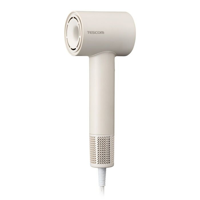 テスコム マイナスイオン ヘアドライヤー TD 760 A C ベージュ TESCOM 軽い 軽量 コンパクト デザイン 時短 早い 静か 低騒音 ブラシレス DC モーター 温冷自動切替